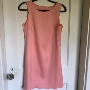 Scalloped Tank Dress